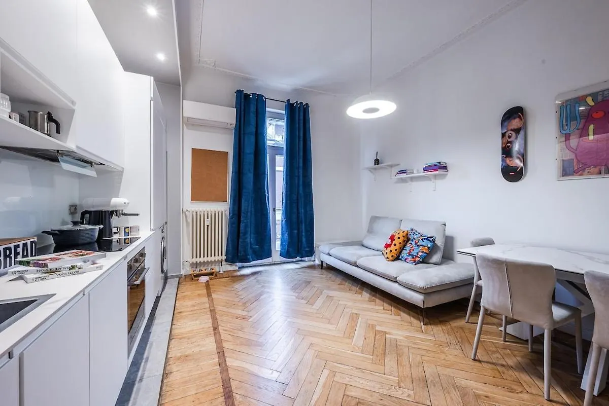 Milano Centrale - Bilocale Design - Metropolitana - Train Apartman Milánó